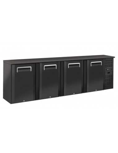 Refrigerated display case - 4 Hinged Doors -...