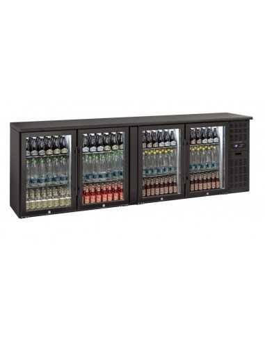Refrigerated Display Case - 4 Doors - Capacity...