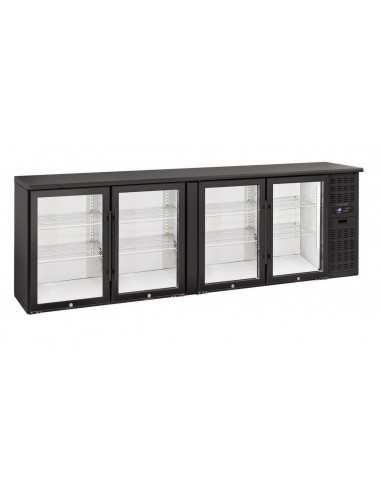Refrigerated Display Case - 4 Doors - Capacity...