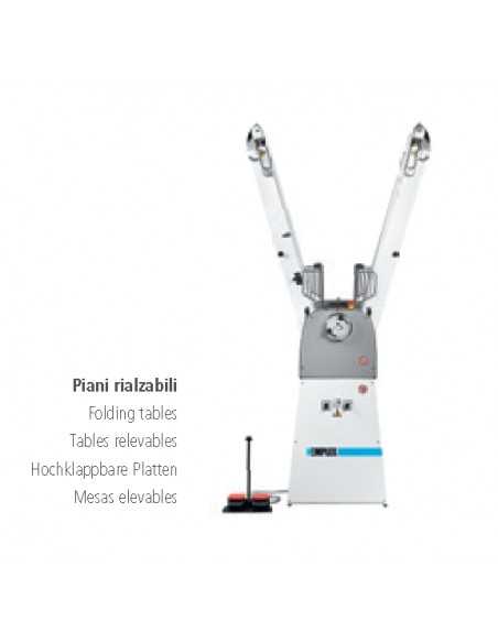 Laminadora mecánica con placas cm 1500 y cilindros cm 60 - cm 338 x 101 x 116 h