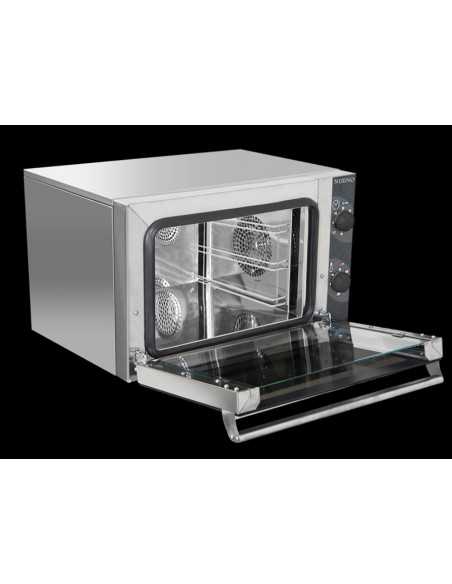 Electric convection oven for 3 GN 2/3 trays with drop-down door - cm 60 x 53 x 40 h