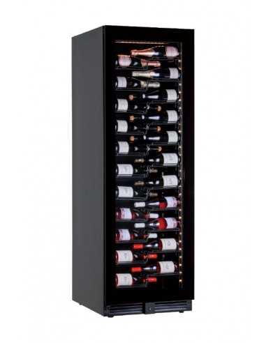 Espositore vino - Temperatura +2/+20°C - Cm 59.5 x 69 x 180 h