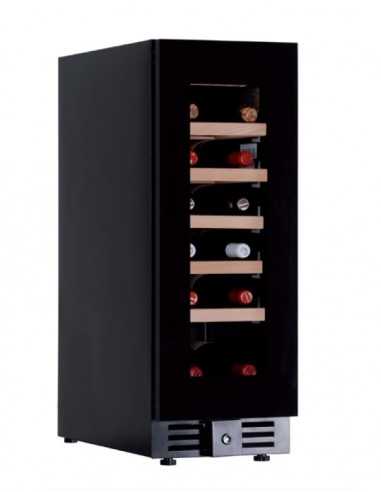 Wine exhibitor - Temperature +2°C /+ 20°C - Cm 29.5 x 57.3 x 82 h