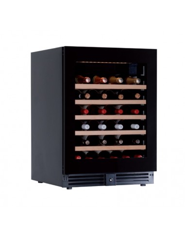 Espositore per vino - Temp. +2/+20°C - 6 ripiani - 1 led orizzontale - cm 59.5 x 57.3 x 82 h