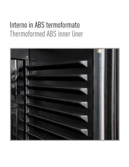 Nevera para vino - Temperatura +16°/ +10°C / +5°C o +4°/ +18°C - cm 59,5 x 65 x 185 h