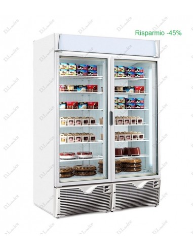 Freezer cabinet - Capacity 1047 lt  - Cm 134.6 x 76.5 x 199 h
