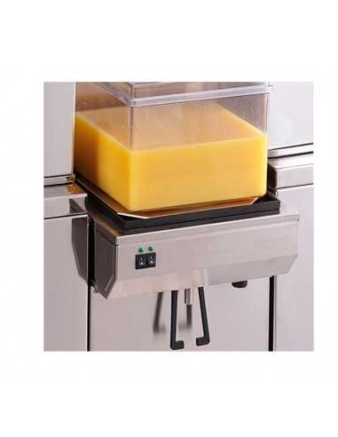 Exprimidor automático refrigerado de 7 litros 25 frutas por minuto