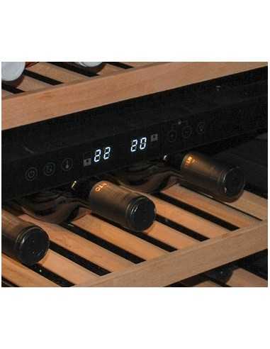 Vetrina refrigerata per vino 86 litri doppia...