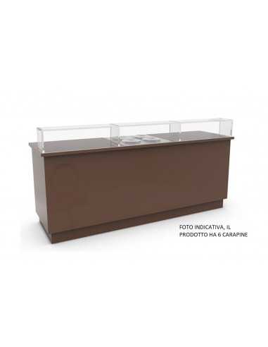 Ice cream counter - No. 6 7.5 liter carapins -...