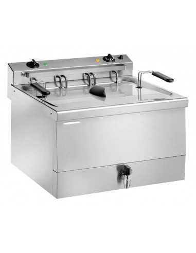 Pastry fryer - Electric - Faucet - Capacity liters 18 - Cm 60 x 57 x 48 h