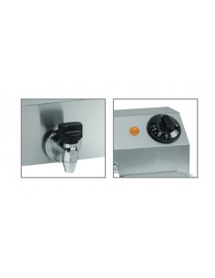 Electric fryer - Capacity liters 9-9 - Cm 60 x 48 x 35 h 2