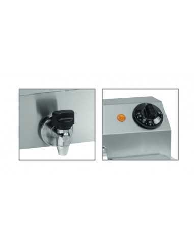 Friggitrice elettrica - Capacità litri 9-9 - Cm...