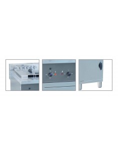 Electric fryer - Capacity liters 25+25 - Cm 80 x 70 x 94 h 2