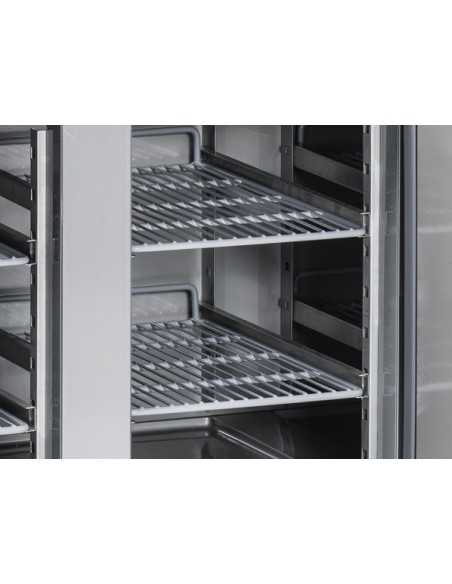 Refrigerated table - N. 3 glass doors - cm 180 x 62.5 x 95 h