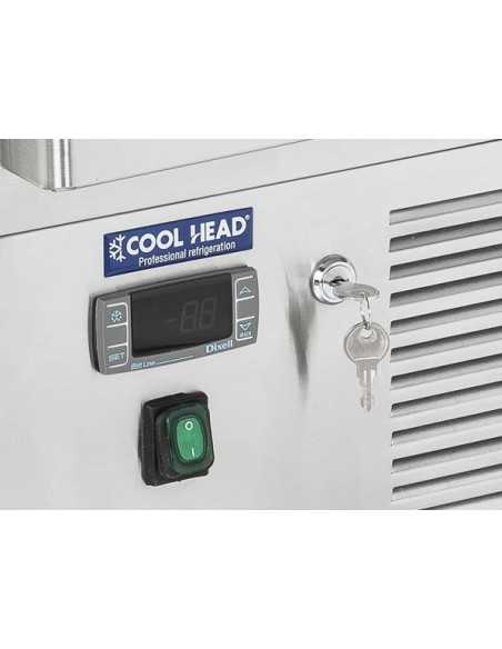 Ensaladas refrigeradas - N. 2 cajones - cm 45 x 70 x 88.7 h