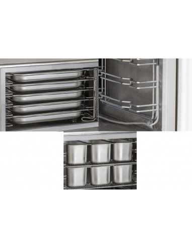 Blast chiller 5 pans GN 1/1 or cm 60 x 40 - cm...