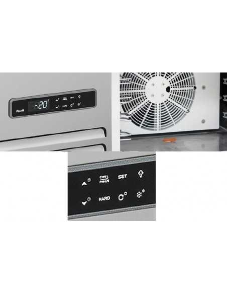 Blast chiller 5 pans GN 1/1 or cm 60 x 40 - cm 76 x 72.5 x 85h