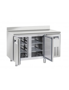Tavolo refrigerato - Alzatina - N. 2 porte - cm 135 x 60...