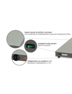 Plan caliente - cm 100 x 50 x 70 h 2