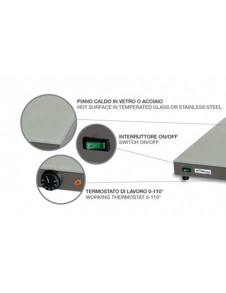 Plan caliente - cm 100 x 50 x 70 h