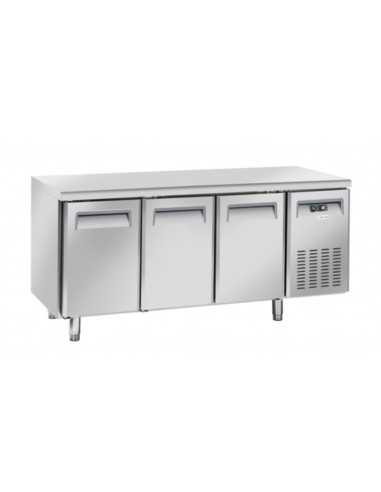 Tabla refrigerada - N. 3 puertas - cm 180 x 60 x 85 h