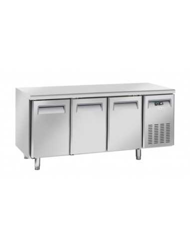 Refrigerated table - N. 3 doors - cm 180 x 60 x...