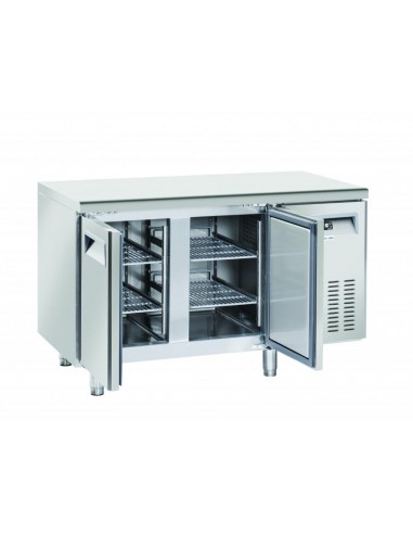 Freezer table - N. 2 doors - cm 135 x 60 x 85 h