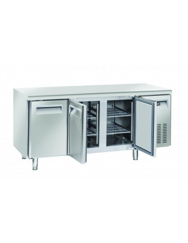 Freezer table - N. 3 doors - cm 180 x 60 x 85 h