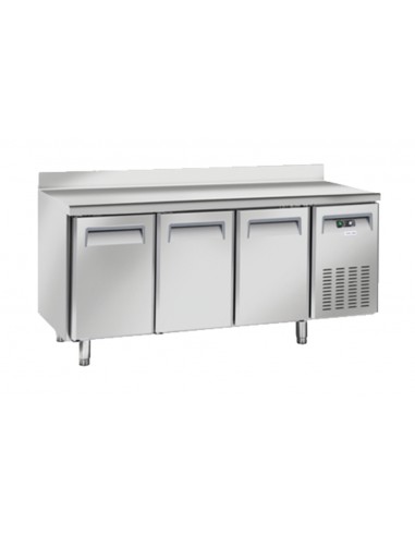 Tavolo congelatore - Alzatina - N. 3 porte - cm 180 x 60 x 95h