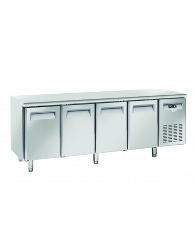 Freezer table - N. 4 doors - cm 225 x 60 x 85 h