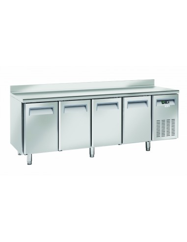 Freezer table - N. 4 doors - cm 225 x 60 x 95h