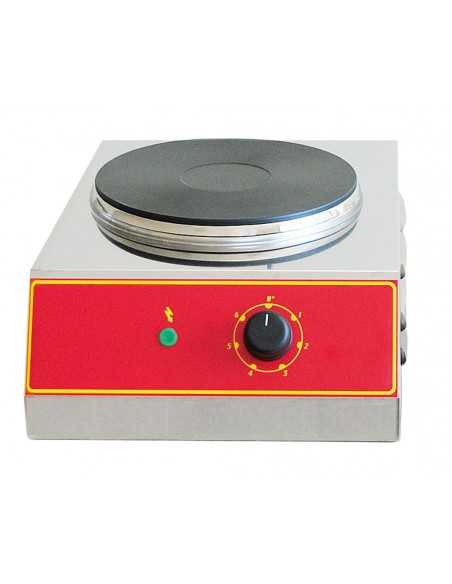 Piano di cottura con 1 piastra tonda ø 22 - cm 30 x 40 x 16 h