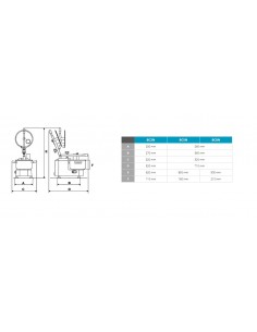 Cutter..- Capacidad L 5 - cm 71 x 32 x 85 h 2