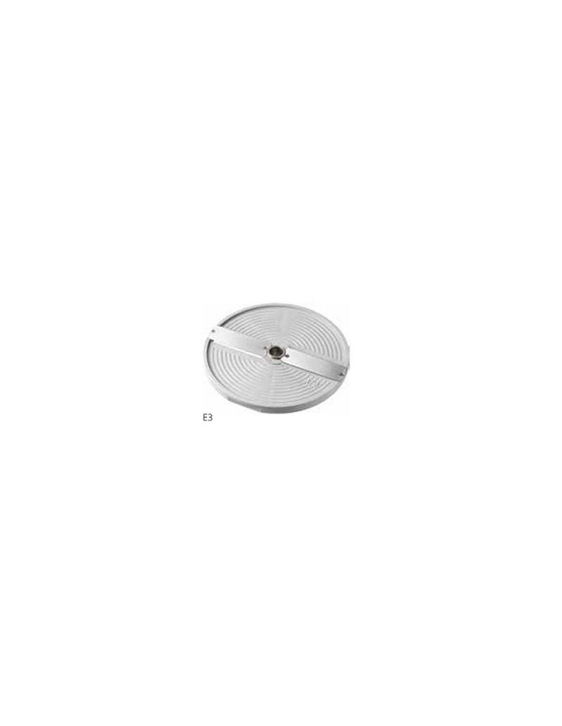 Disc for slicing apples, bananas, potatoes, courgettes, aubergines, fennel, artichokes - thickness 3 mm