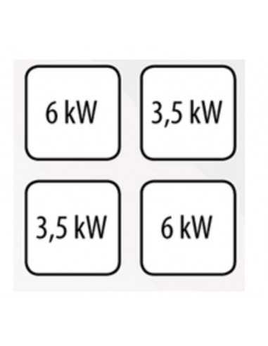 Cucina gas - N. 4 fuochi - Forno a gas - cm 80...