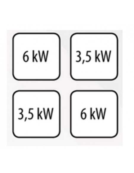 Gas cooker - N. 4 fires - Gas oven - cm 80 x 70 x 90 h