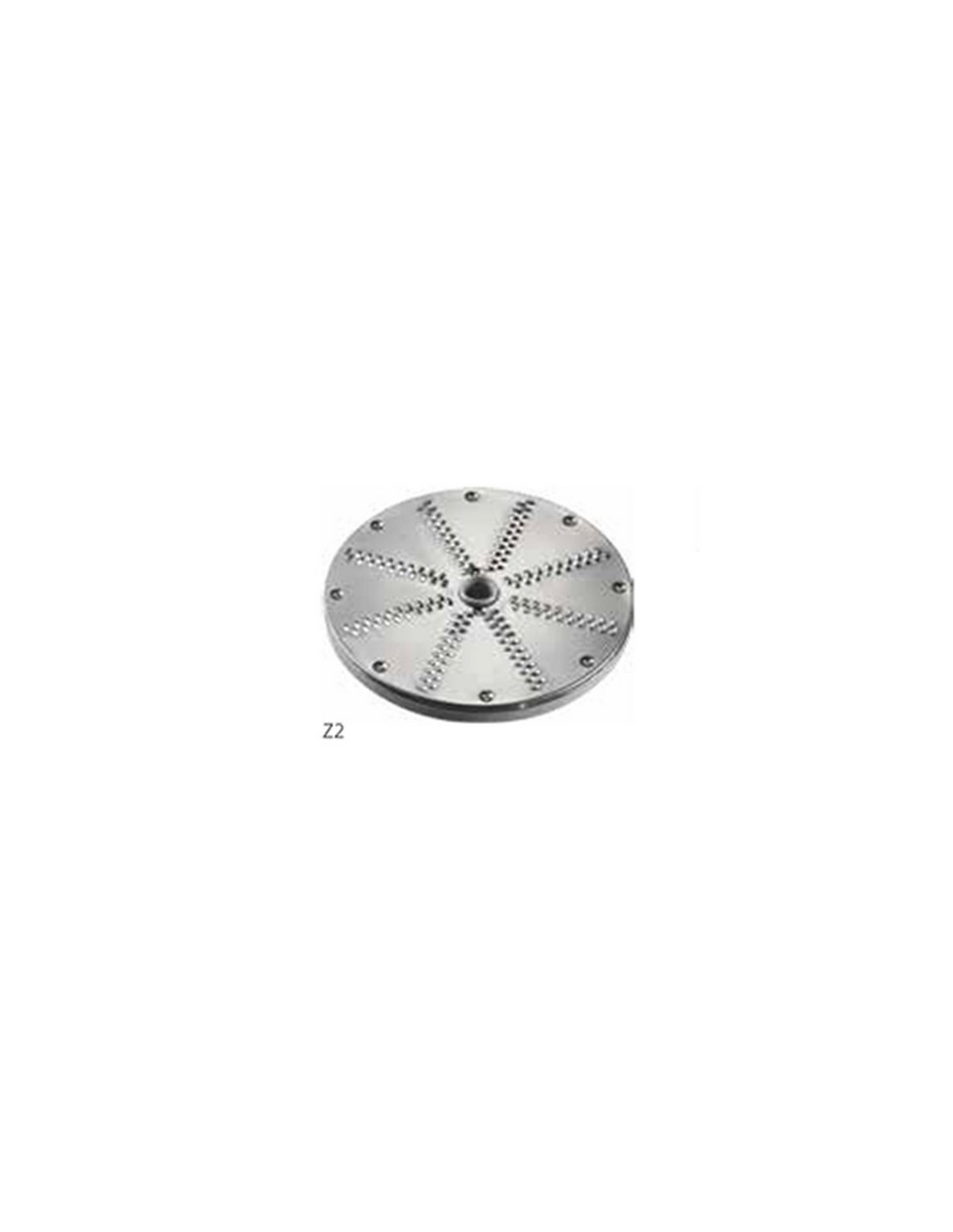 Disc for fraying carrots, celery, potatoes, apples, turnips - Thickness mm 2
