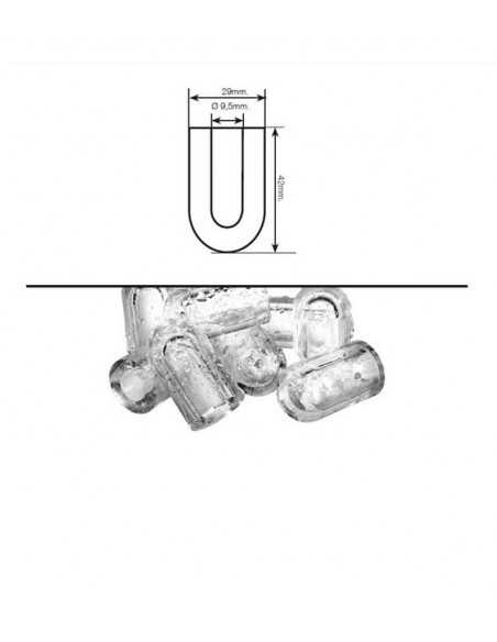 Fabbricatore di ghiaccio cubetto cavo con produzione 22-24 Kg in 24 ore Fabbricatore di ghiaccio cubetto cavo con produzione 22-24 Kg in 24 ore