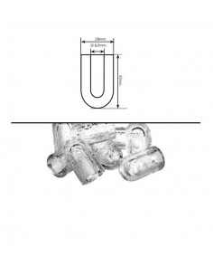 Máquina para cubitos de hielo huecos - produce 22-24 kg en 24 horas - depósito de 12 kg 2