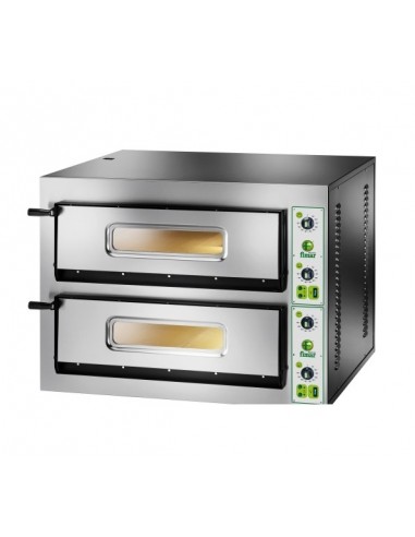 Electric oven - N. pizzas 4 +4 - cm 101x 85 x 75 h