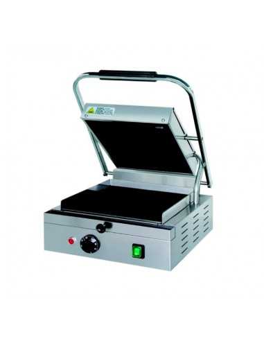 Glass ceramic plate with smooth surface and smooth lid - Single plate