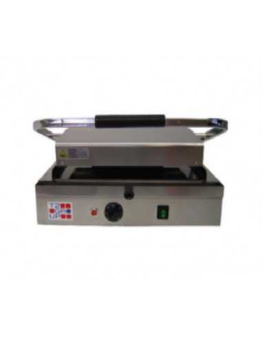 Electric glass ceramic plate with smooth surface and smooth lid - Medium plate