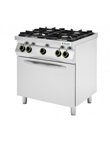 Gas cooker - N. 4 fires - Gas oven - cm 80 x 70 x 90 h