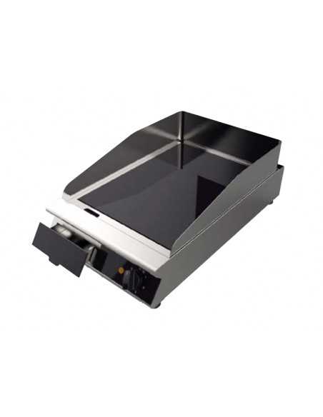 Fry top vetroceramica con piano liscio ad infrarossi cm 41 x 67 x 12 h Fry top vetroceramica con piano liscio ad infrarossi cm 41 x 67 x 12 h