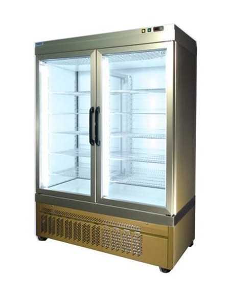 Vetrina refrigerata - Capacità 810 lt - cm 132 x 64 x 191h