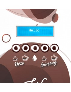 Distributore bevande solubili litri 1.5 e 1 erogatore 2