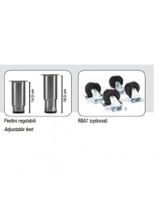 Armadio congelatore - Capacità  650 litri - cm 74 x 82.8... 2