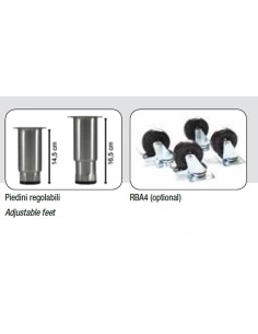 Armadio congelatore GN 2/1 - Capacità  650 litri - cm 74... 2