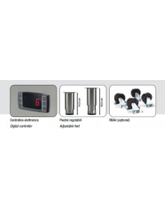 Armario de congelador GN 2/1 - Capacidad  1333 lt - cm... 2