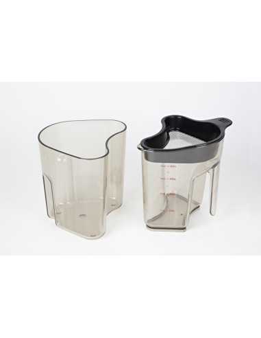 Extractor de zumo profesional de baja velocidad con boca de 80 mm